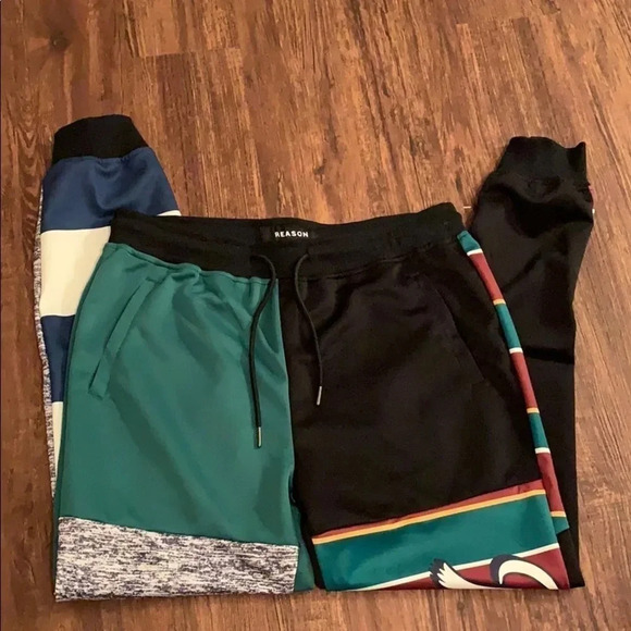 Reason Green Logo Joggers Sweatpants - Picture 5 of 9